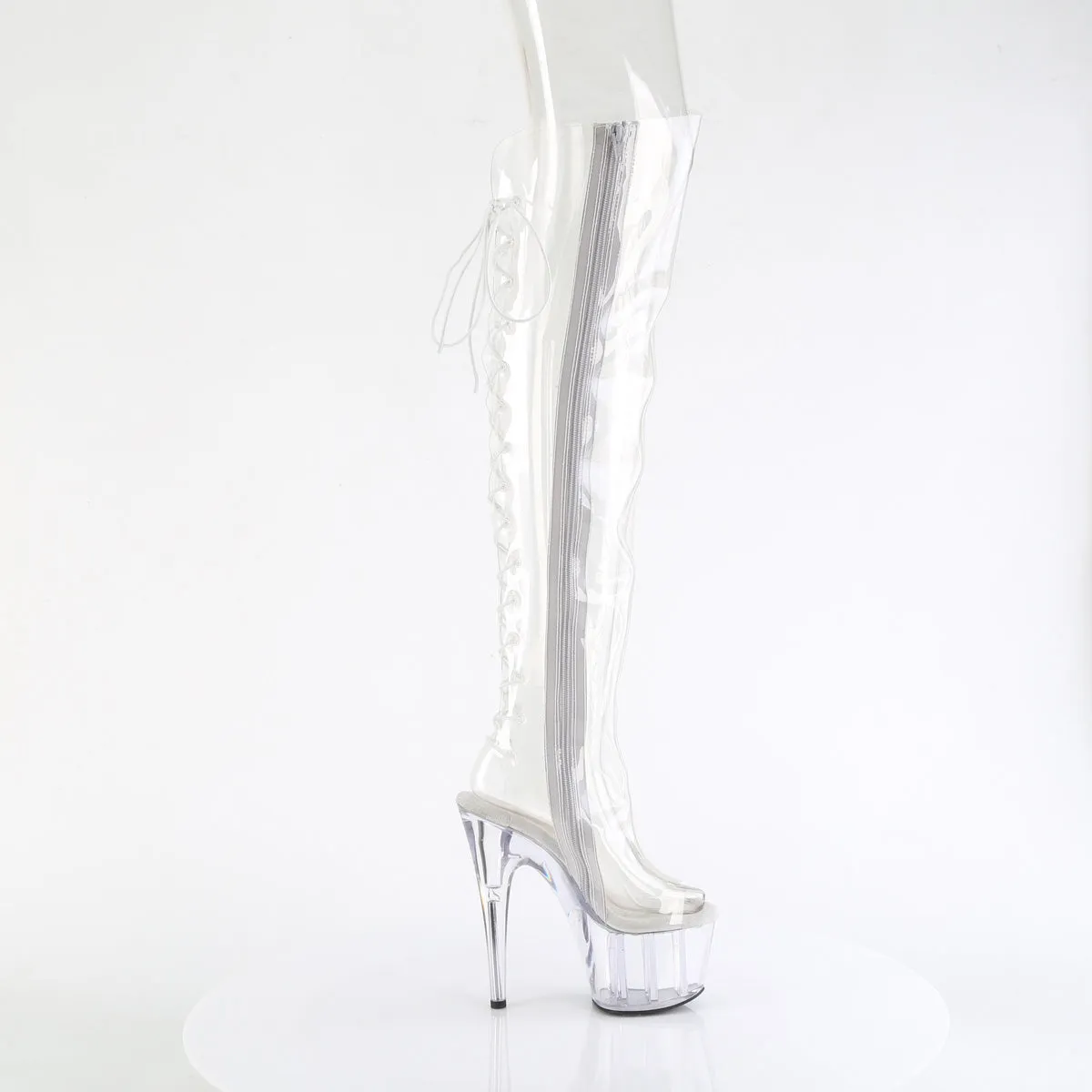 ADORE-3019C Pleaser Clear Sexy Platform Shoes (Pole Dancing Heels)