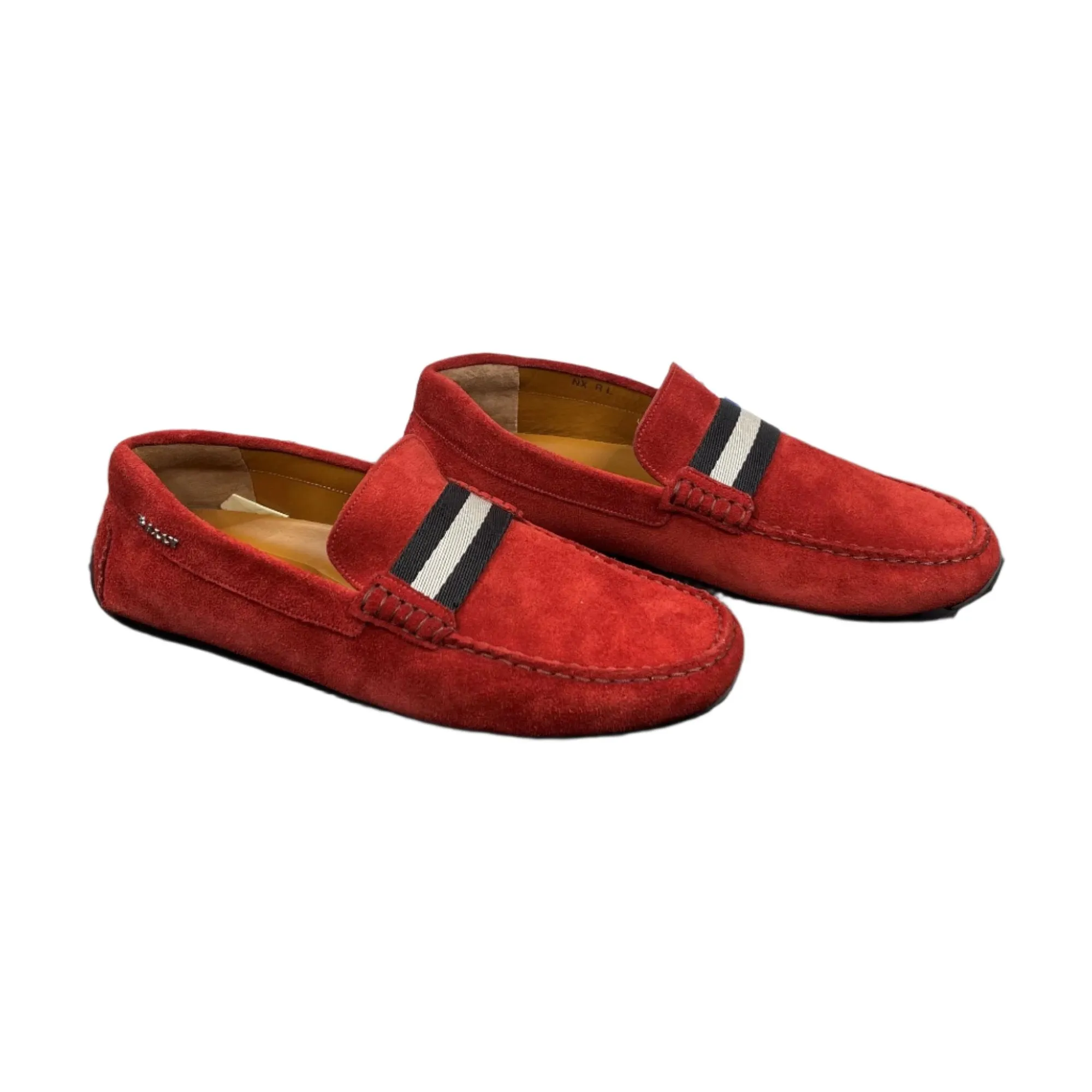 Bally Men's Pearce Garnet Leather Loafers