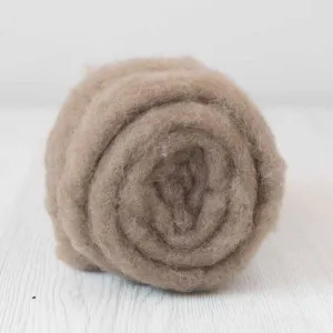 Bergschaf Wool Carded Batt - Earth