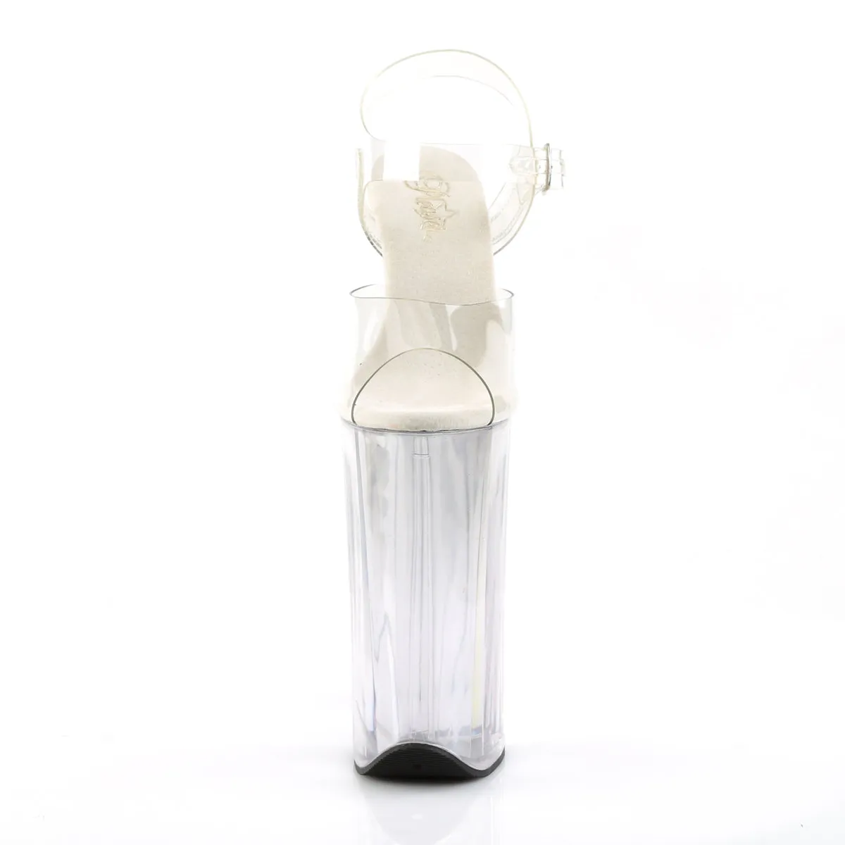 BEYOND-008 Pleaser Clear Sexy Platform Shoes (Pole Dancing Heels)