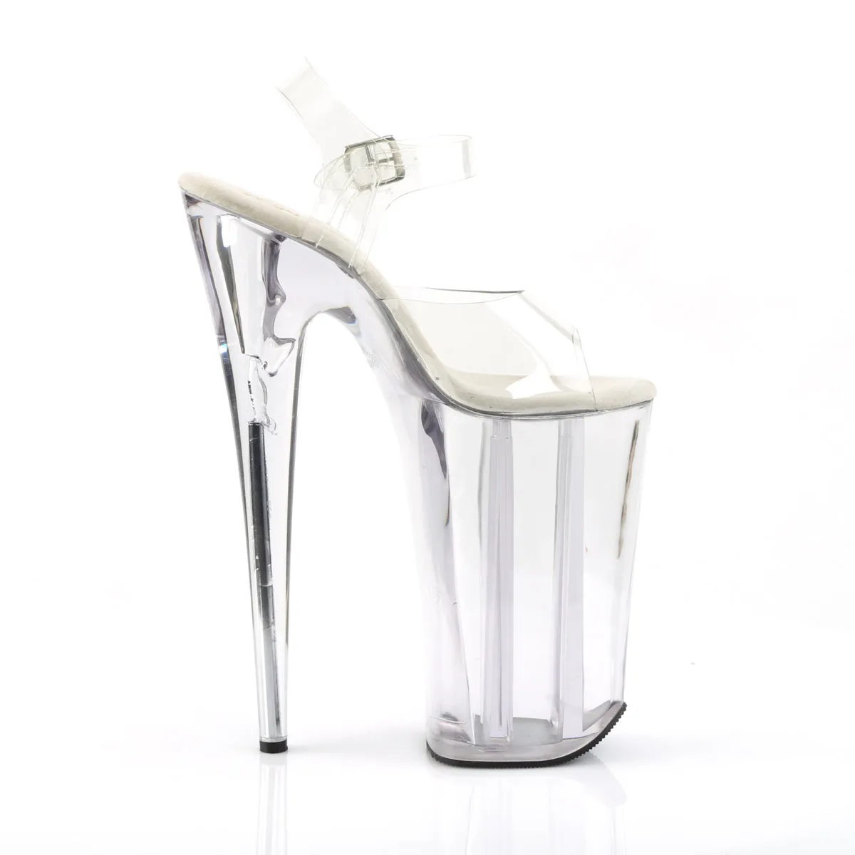 BEYOND-008 Pleaser Clear Sexy Platform Shoes (Pole Dancing Heels)