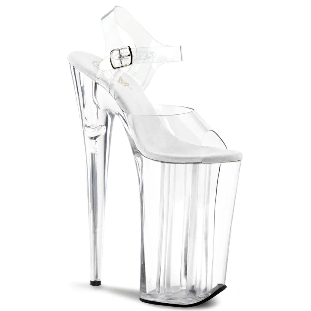 BEYOND-008 Pleaser Clear Sexy Platform Shoes (Pole Dancing Heels)