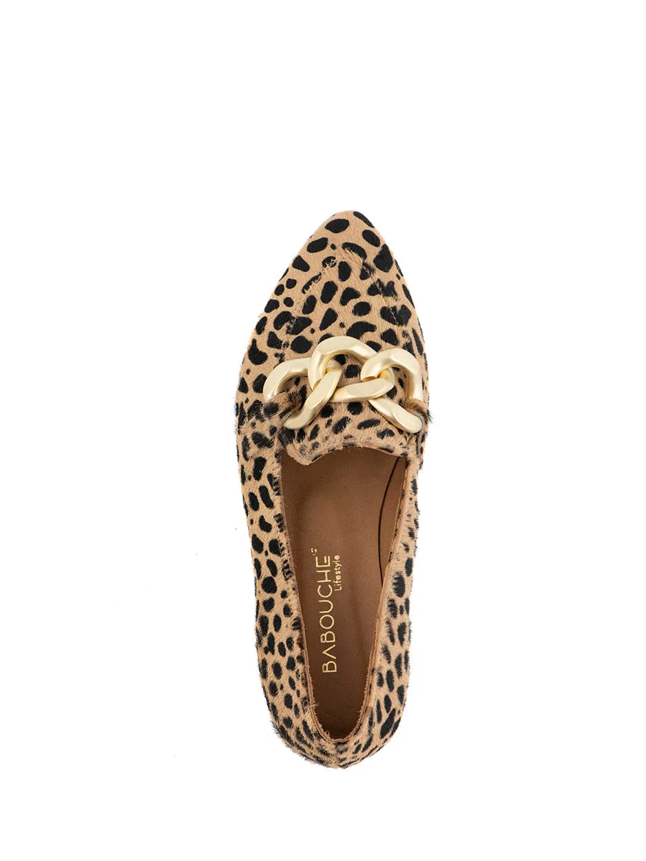 Bibi | Loafer Panter Beige