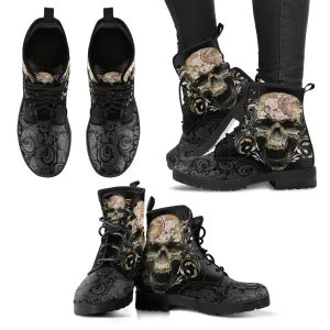 BROKEN SKULL BOOTS - FREE SHIPPING WORLDWIDE