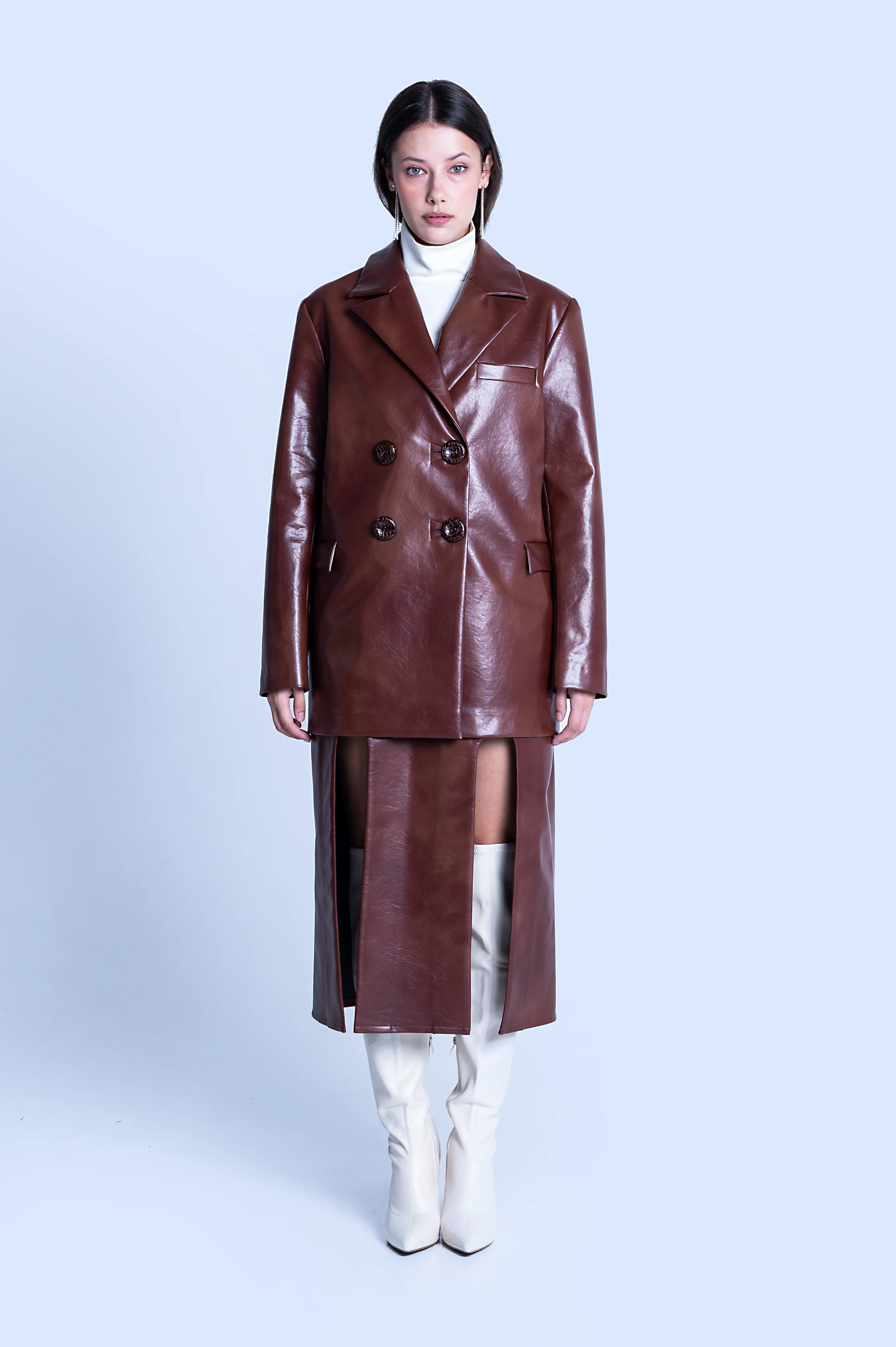 BROWN JACKET