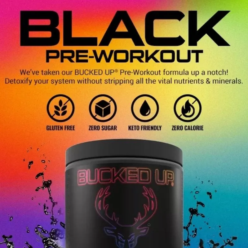 Bucked Up PWO Black