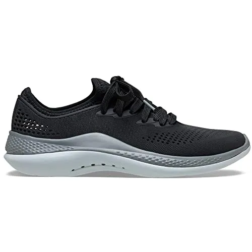 Crocs Men's LiteRide 360 Pacer Sneakers, Black/Slate Grey, 9 Men
