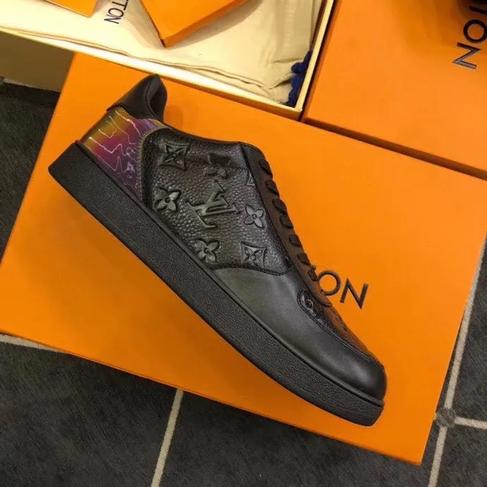 EI -LUV Casual Low Black Sneaker