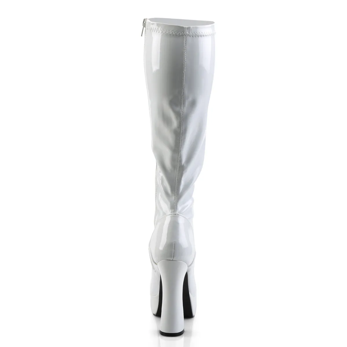 ELECTRA-2000Z Pleaser White Sexy Platform Shoes (Pole Dancing Heels)