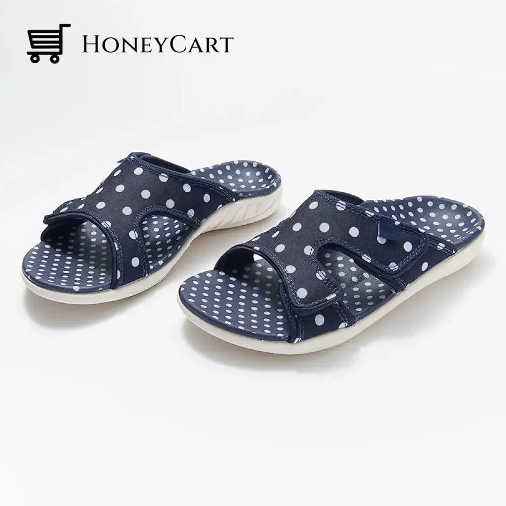 Fashionable Polka Dot Adjustable Sandals
