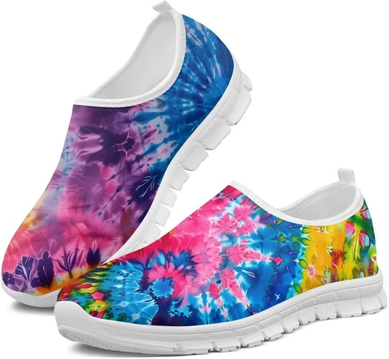 FOR U DESIGNS Women Running Shoes Non Slip Work Hiking Shoes Soft Lightweight Workout Shoes Sneakers Gym Shoes