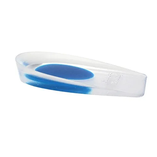 Gel Heel Lift Cushion Cups - 0.4 Inches Height Increase Insoles, Plantar Fasciitis Inserts for Men