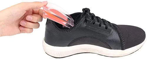 Gel Heel Lift Inserts -0.4 Inches Height Increase Insole, Medical Achilles Tendonitis Pad for Women