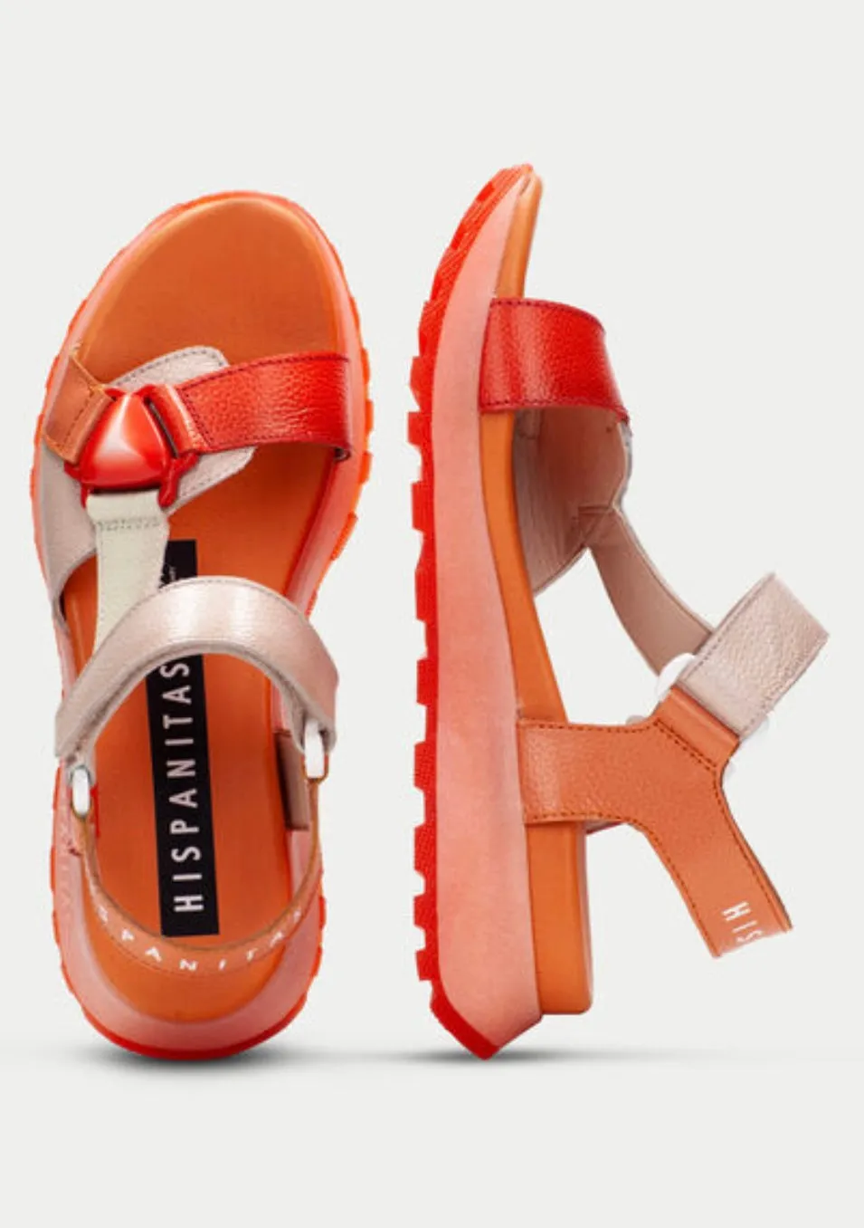 Hispanitas coral leather sports sandal