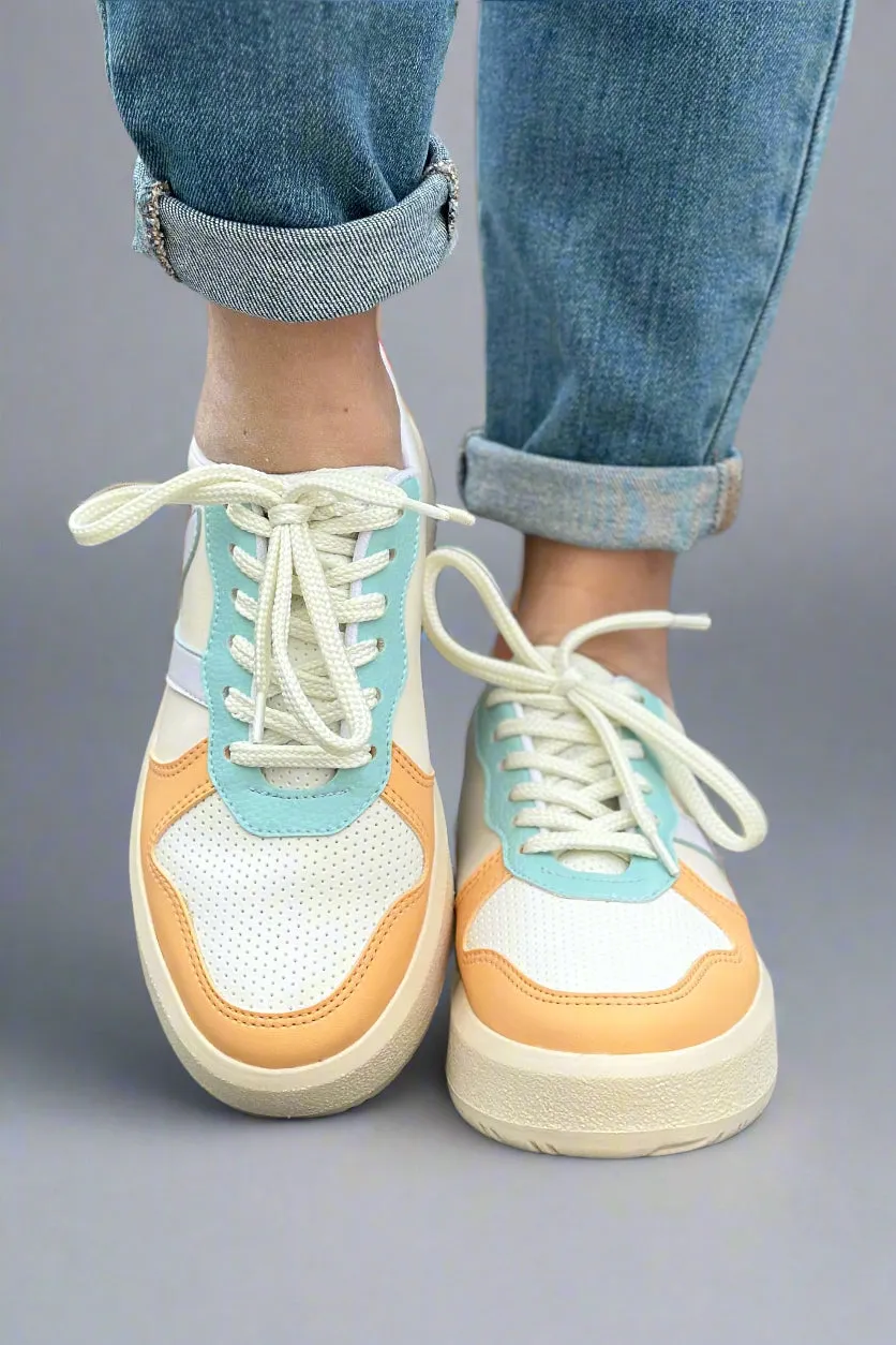 Ivy Platform Sneaker - Multi Tan