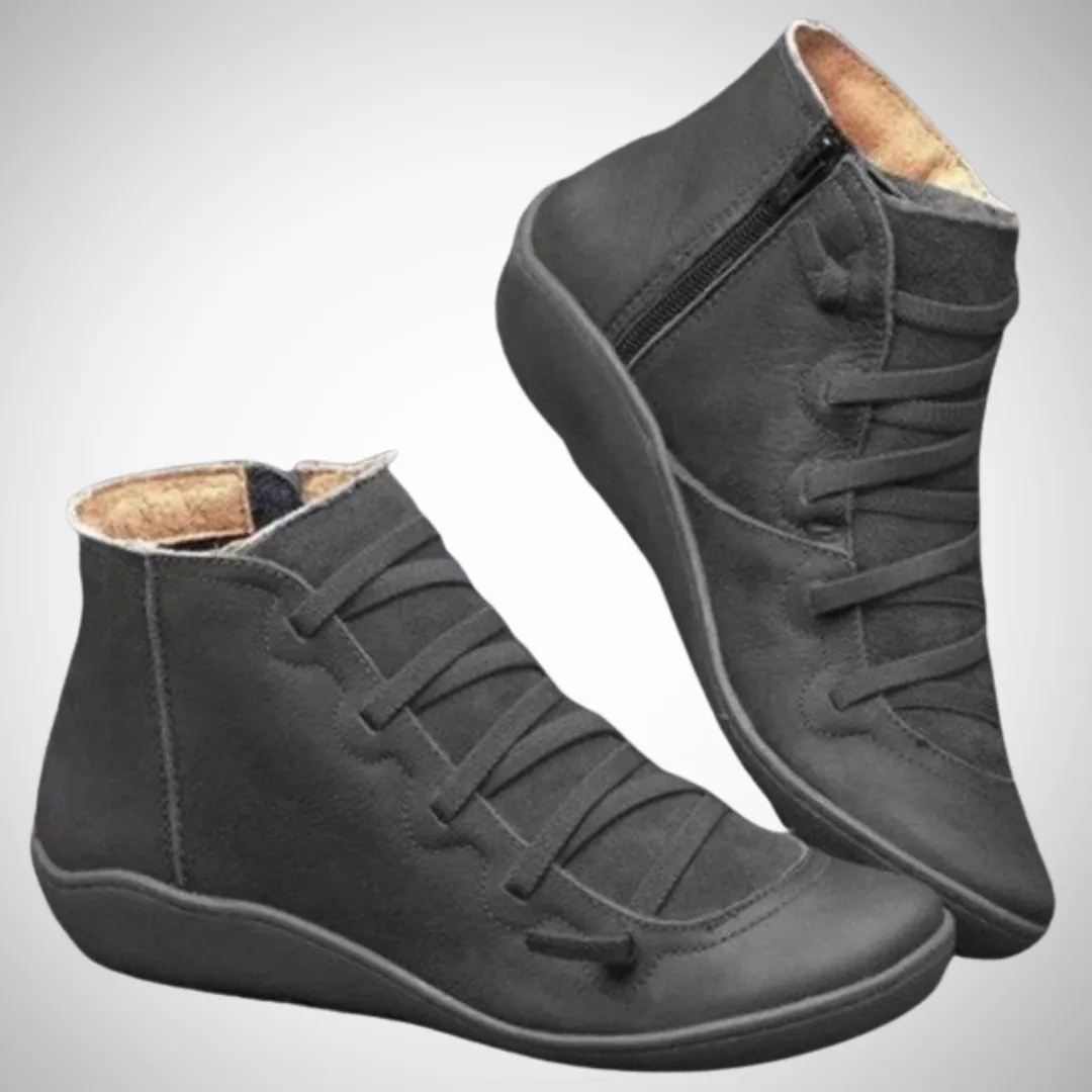 Jackie Vegan Leather Snow Boots