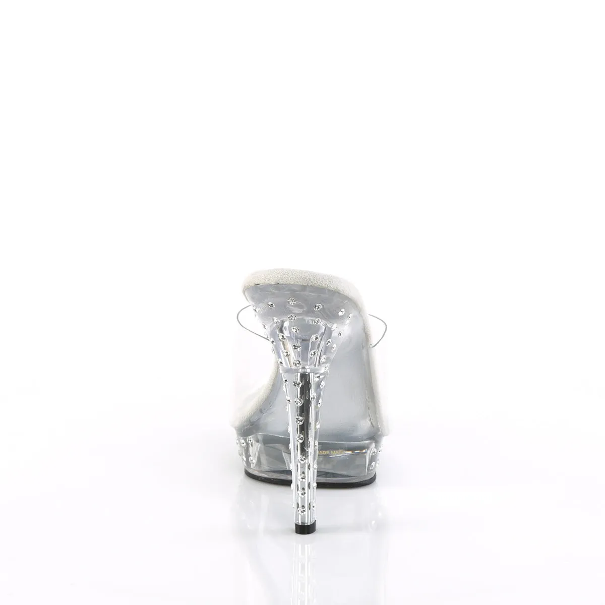 LIP-101SDT Fabulicious 5" Lip Clear Sexy Shoes (Posing Shoes)