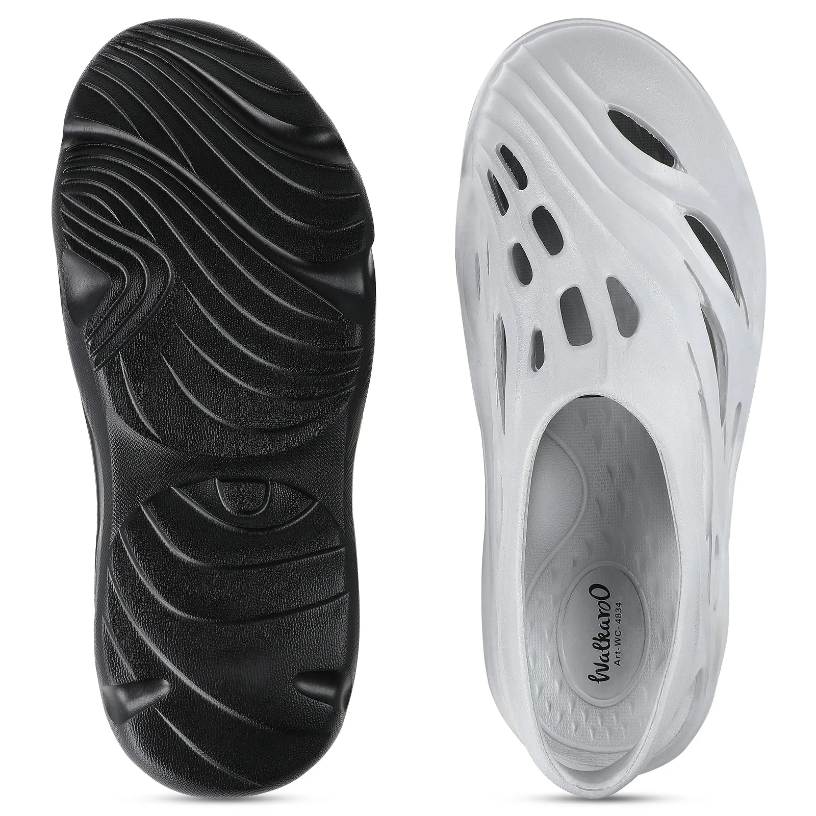 Men's Super Clogs - WC4834 Light Grey