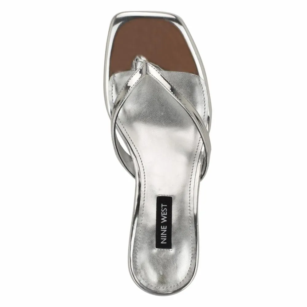 Nine West Women's Andela3 Silver M