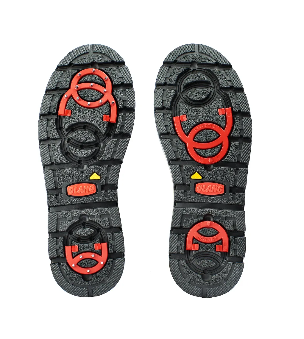 Olang "Magnet" Black winter boot with ice cleat -30