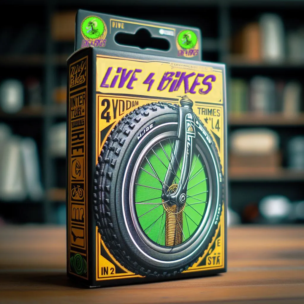 Premium 32x2.125 Inner Tube with 32mm Schrader Valve | Live4Bikes