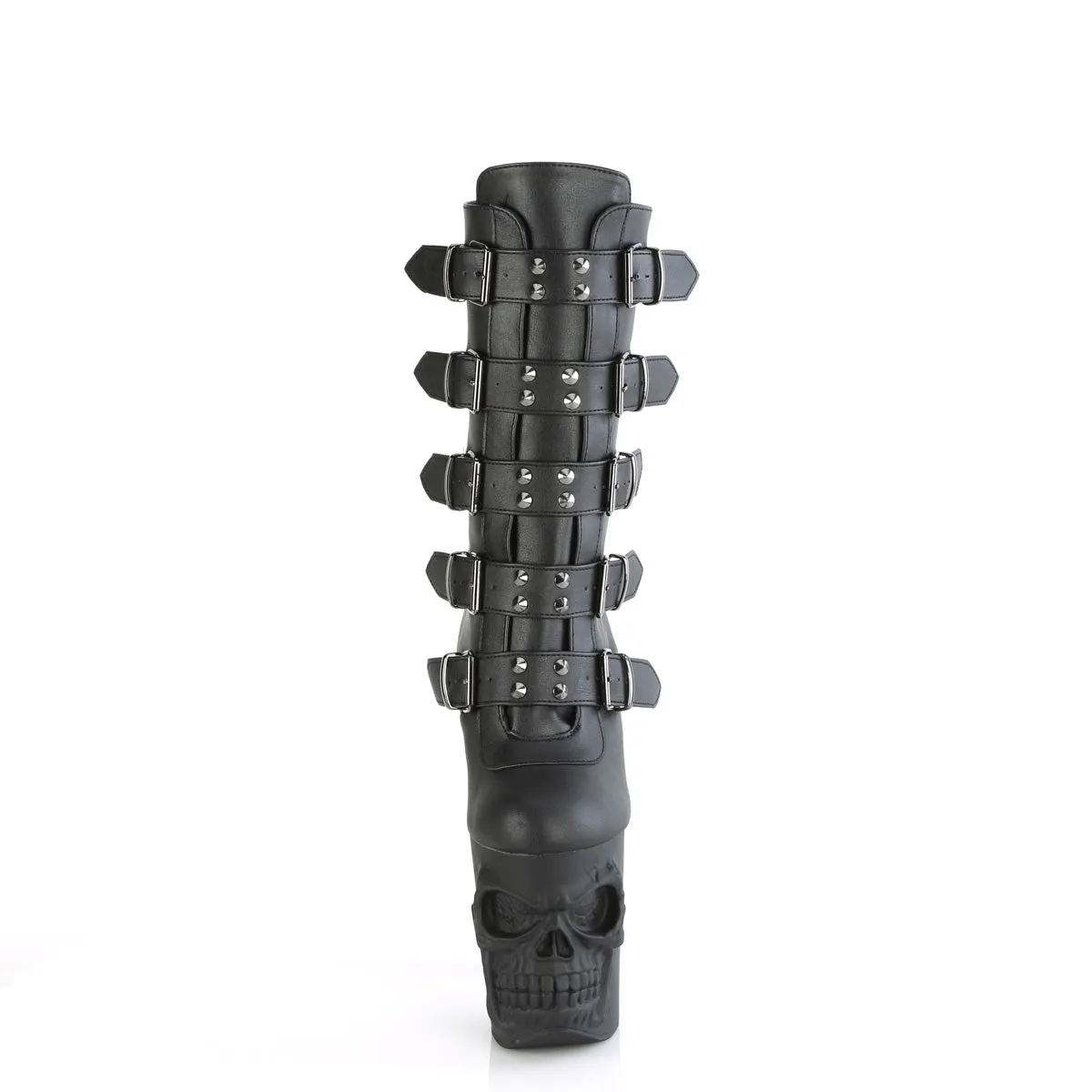 RAPTURE-1052BK Pleaser Black Faux Leather Sexy Platform Shoes (Pole Dancing Heels)