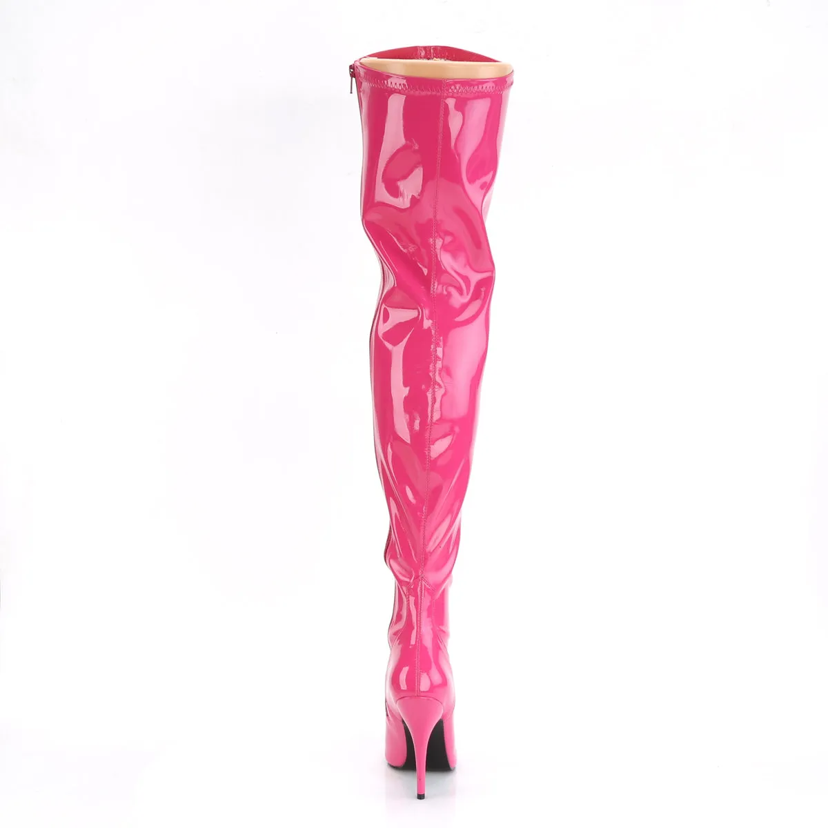 SEDUCE-3000 Pleaser Hot Pink Sexy Single Sole Shoes (Fetish Footwear)