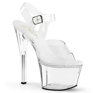SKY-308VL Pleaser Clear Sexy Platform Shoes (Pole Dancing Heels)