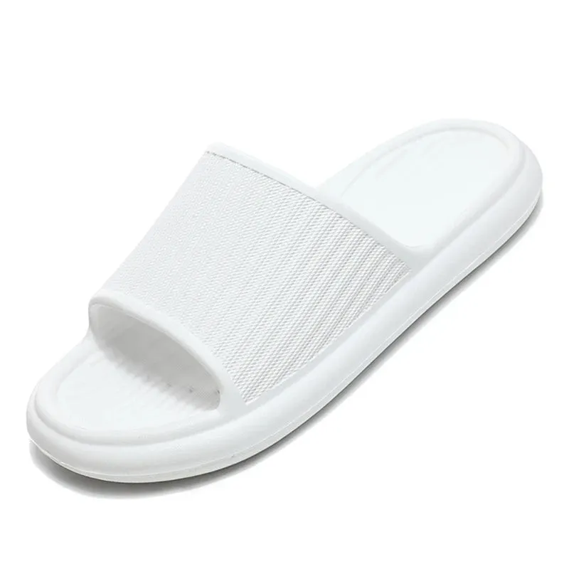 Sohiwoo Men's Sandals Lightweight Beach Home Footwear Man Casual Shoe Indoor  EVA Slides Outdoor Thick Platform Men Women Slippers