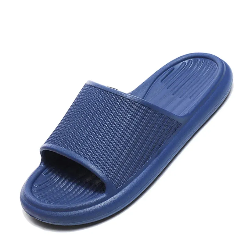 Sohiwoo Men's Sandals Lightweight Beach Home Footwear Man Casual Shoe Indoor  EVA Slides Outdoor Thick Platform Men Women Slippers