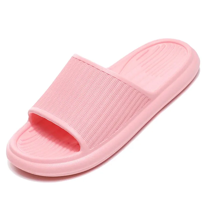 Sohiwoo Men's Sandals Lightweight Beach Home Footwear Man Casual Shoe Indoor  EVA Slides Outdoor Thick Platform Men Women Slippers