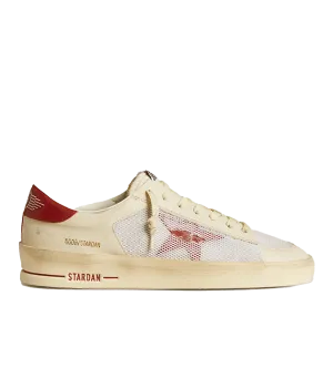 Stardan Sneaker in White and Red