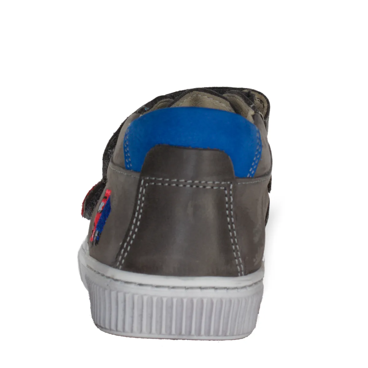 Szamos kid boy sneakers grey with truck decor little kid/big kid size