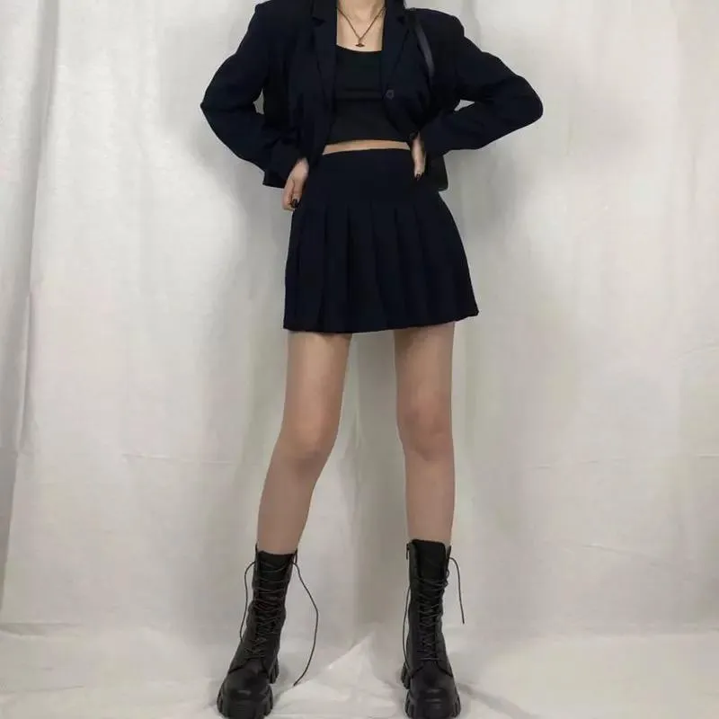 TESSA | Chunky Lace Up Boots Black