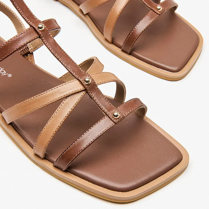 USS Shoes Pilar Women's Leather Summer Sandal