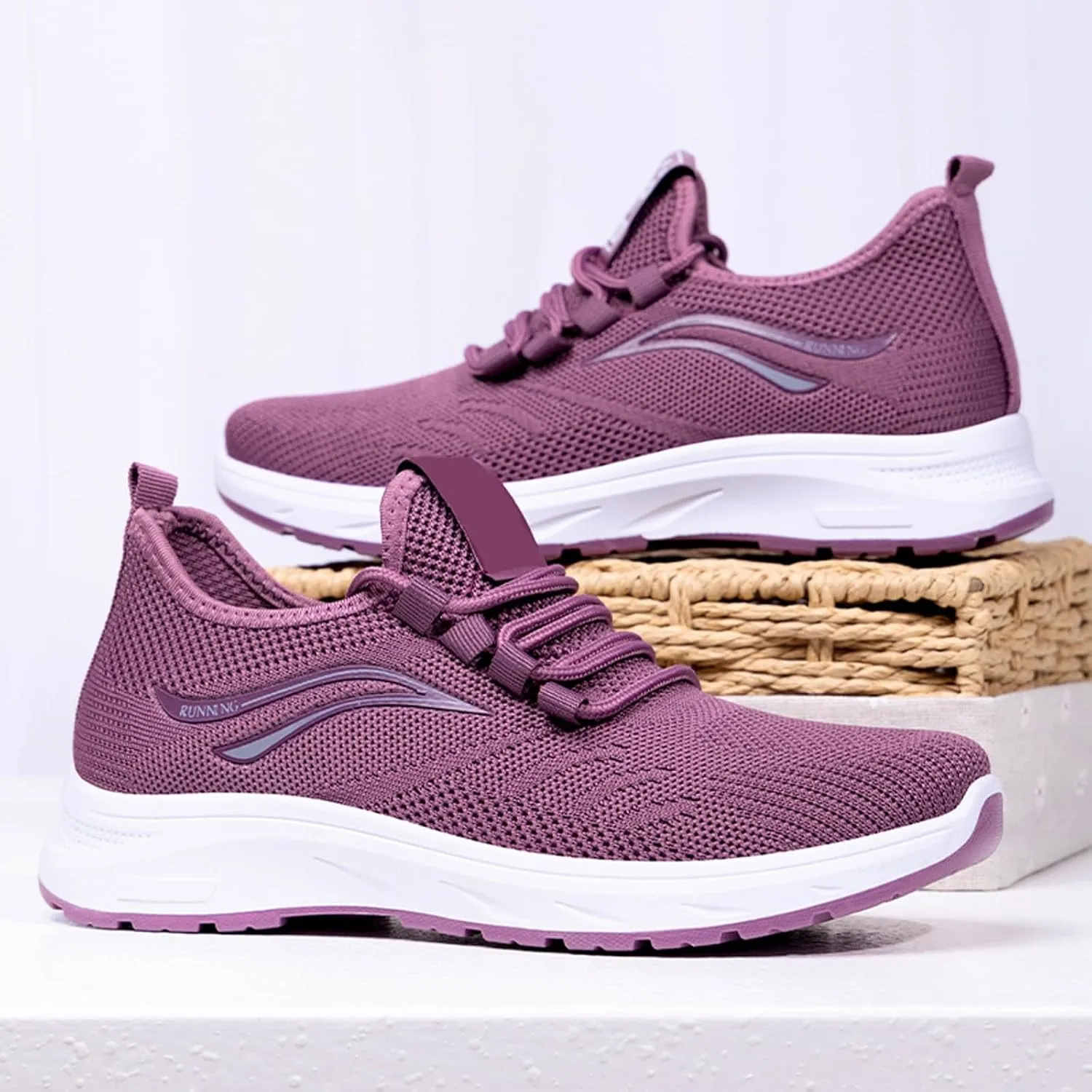 Women's Fashion Pure Color Cloth Casual Sports Shoes Breathable Non Slip Casual Shoes Woman Water Sock