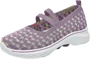 Women's Shoes Sneakers Lightweiht Breathable Mesh Soft Sole Sport Shoes Comfort Casual Non Slip Walking Workout Shoes