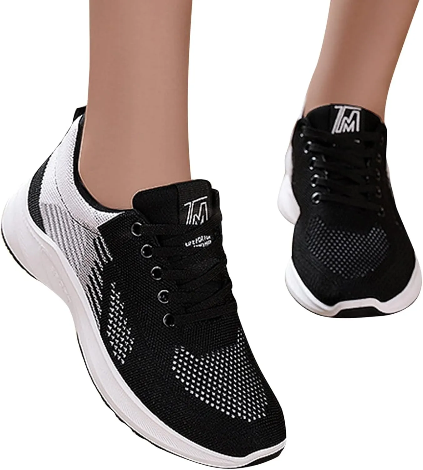 Womens Walking Sneakers Tennis Shoes Lightweight Casual Sneakers Slip On Running Shoes Sport Workout Shoes Sneakers